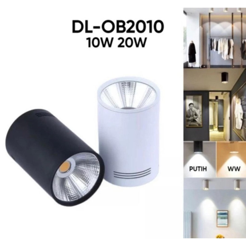 lampu downlight led outbow tempel plafon 20 watt 10 watt lampu led outbow 10w 20w