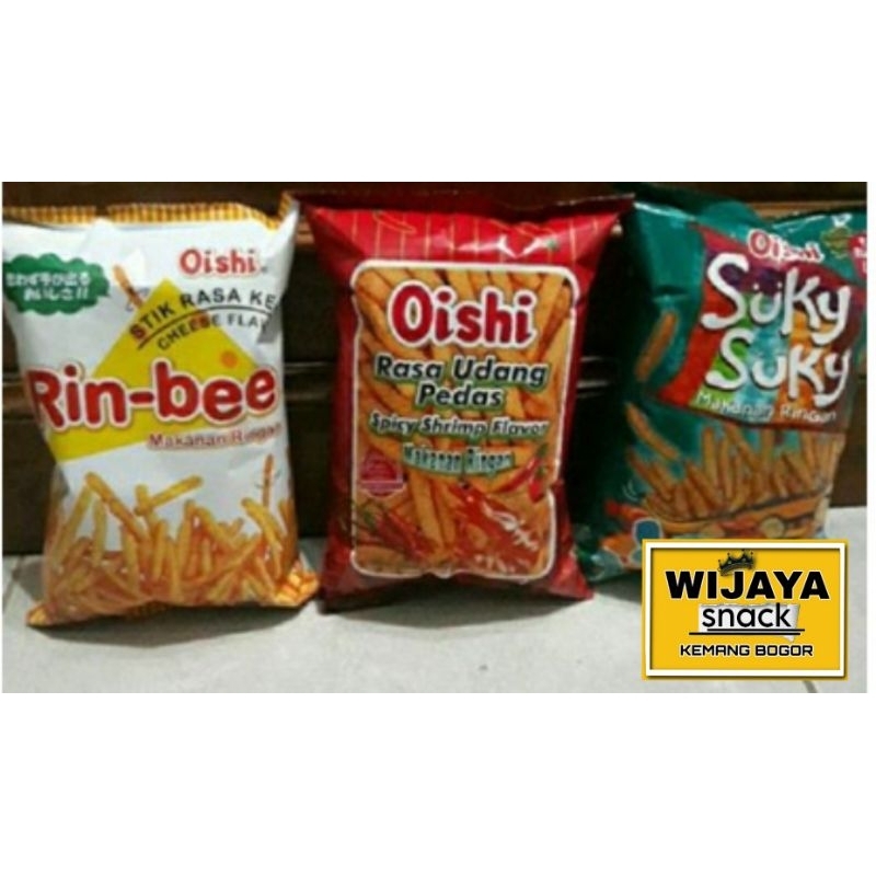 

Oishi udang/Oishi Rin-bee/Oishi SukySuky 60gr