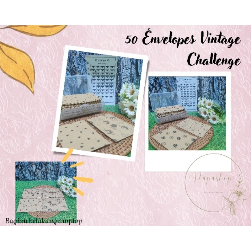 

50 Envelopes Vintage Challenge || Amplop Vintage unik