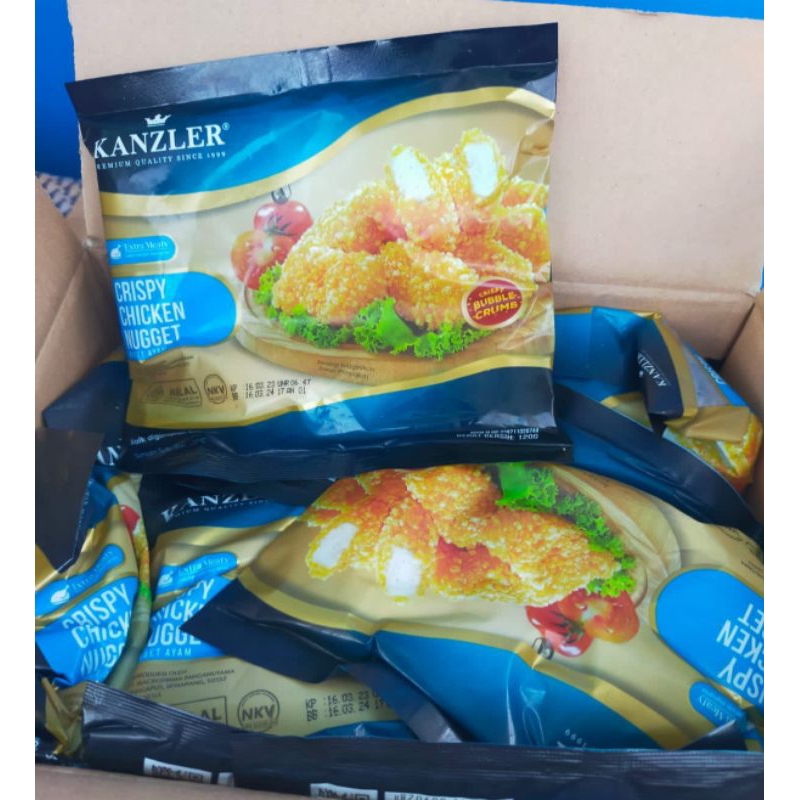 

Kanzler Crispy Nugget 120gr