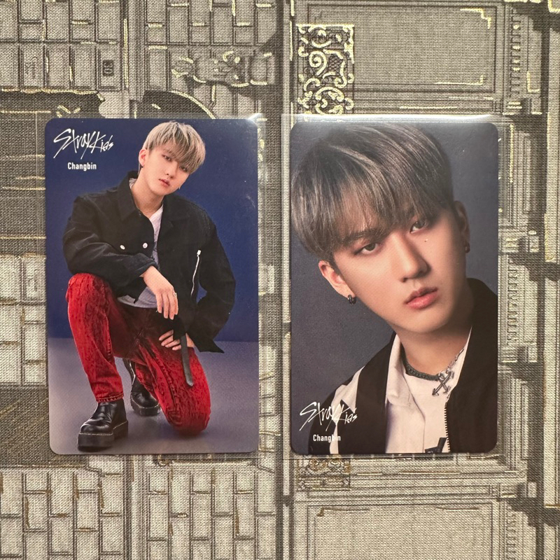 Stray kids changbin all in and TOP TOG tower of god japan album photocard pc