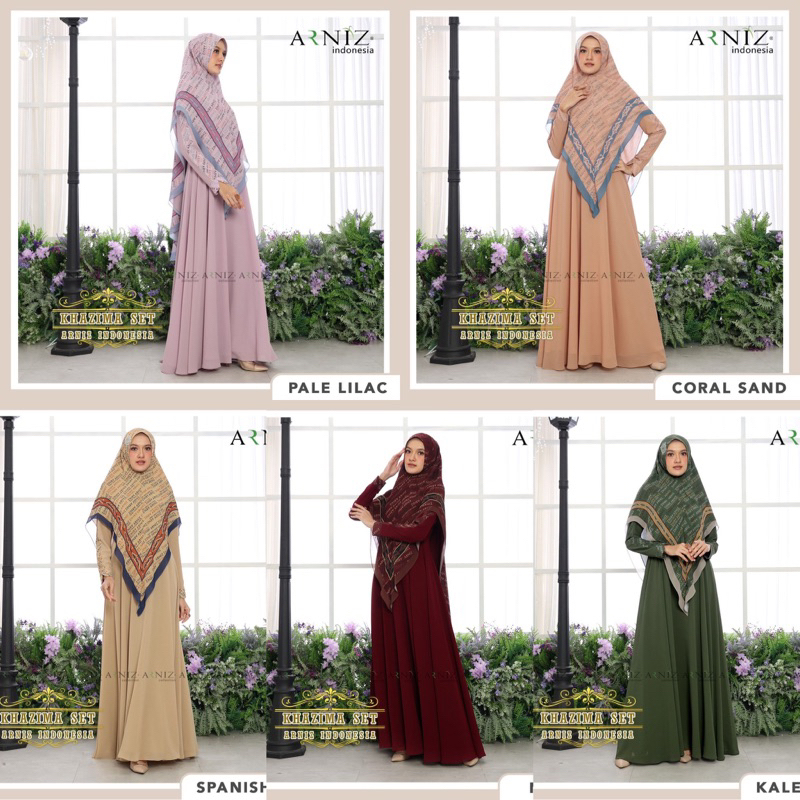 Khazima Set Original By ARNIZ Collection