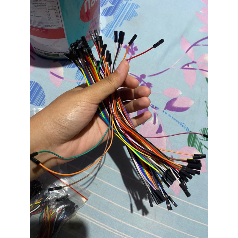 KABEL JUMPER FEMALE TO FEMALE MALE TO MALE MALE TO FEMALE
