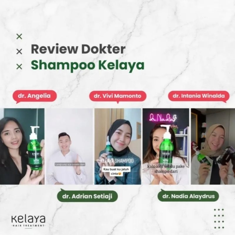 (READY) KELAYA SHAMPOO HAIR TREATMENT