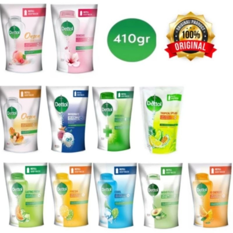 Sabun Mandi Cair DETTOL Refill 410 ml