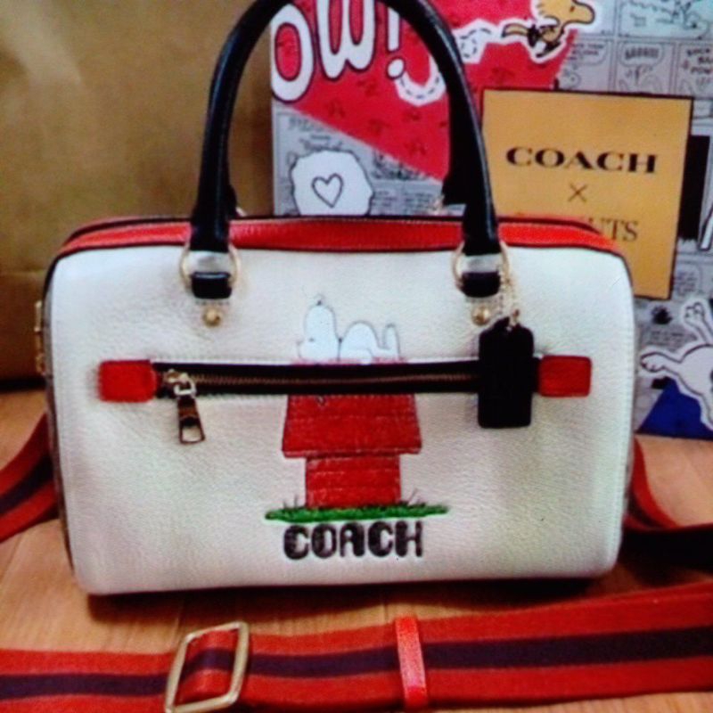 coach rowan snoopy peanuts x snoopy