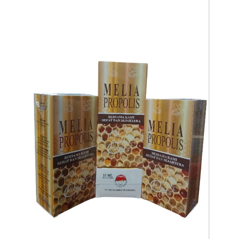 Melia Propolis 55 ml / Propolis Melia 55ml Original 100 % Pt Mss Malaysia