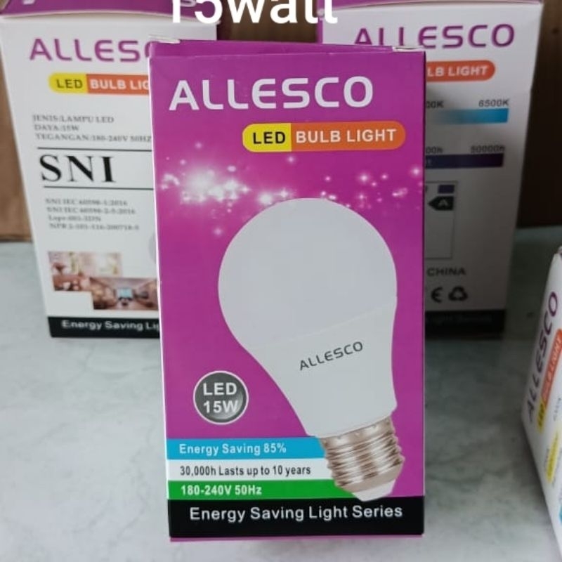 Allesco Lampu Led Bulb light sni