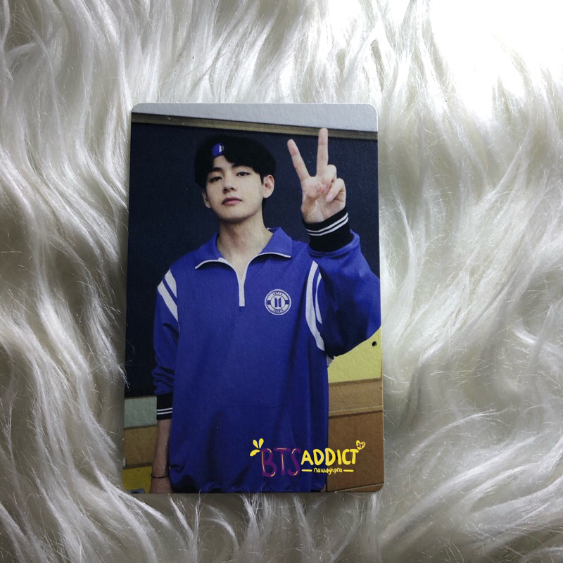 booked Rpc random photocard pc kim Taehyung v photofolio we bts bangtan photobook official