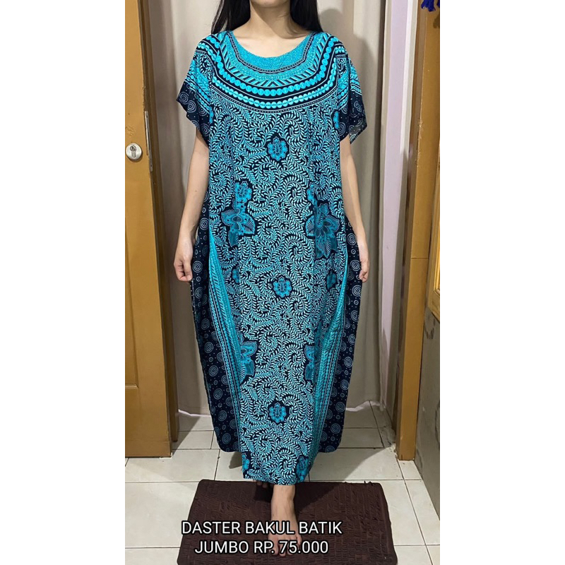Daster Jumbo Bakul Batik Ready Pink