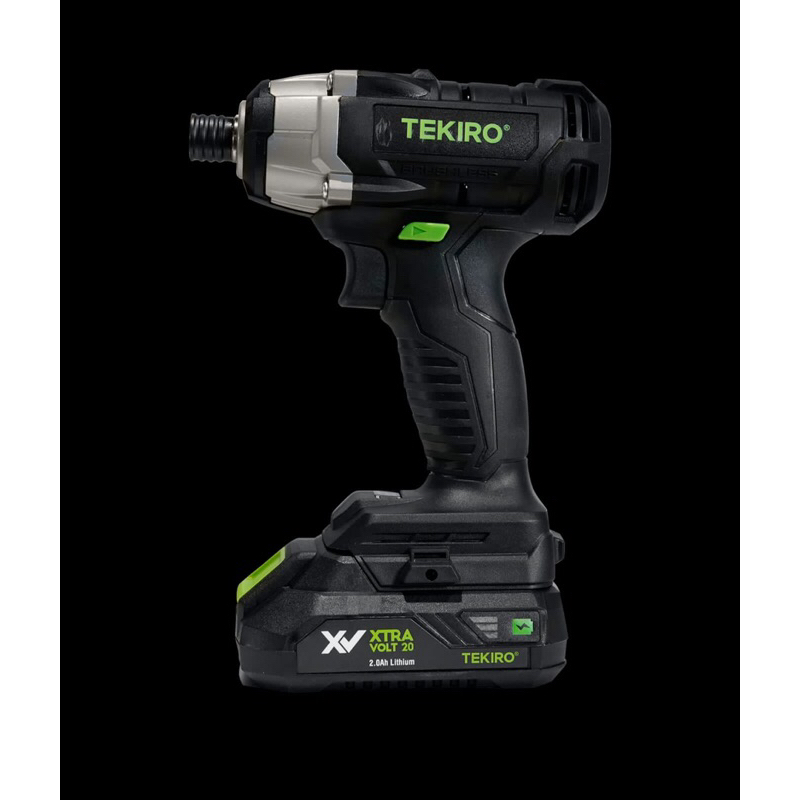 CORDLESS IMPACT DRIVER TEKIRO XV 20 V MESIN OBENG BATERAI HEAVY DUTY