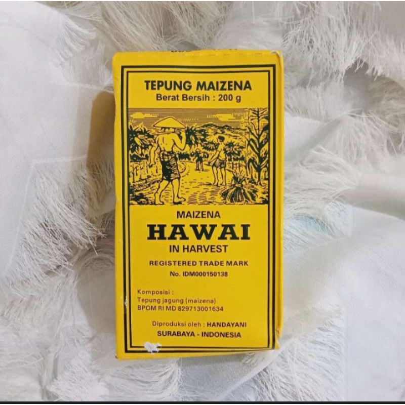 

Tepung Maizena Hawai 200gram