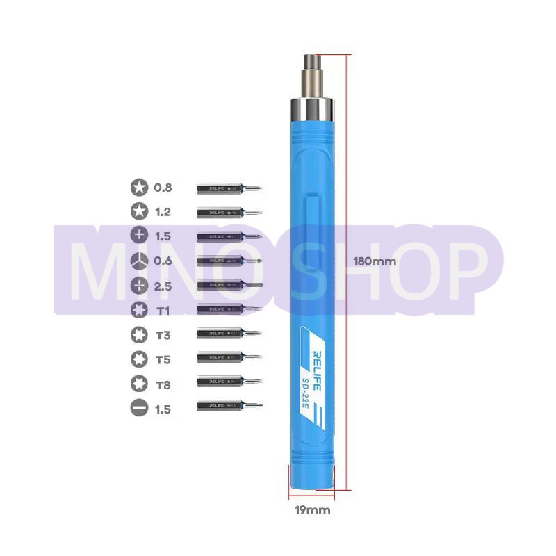 OBENG ELEKTRIK RELIFIE SD-22E - PRECISION ELECTRIX SCREWDRIVER