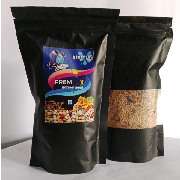 PREMIX LOVEBIRD PAKAN HARIAN WAJIB UNTUK LOVEBIRD DAN BURUNG PEMAKAN BIJI-BIJIAN