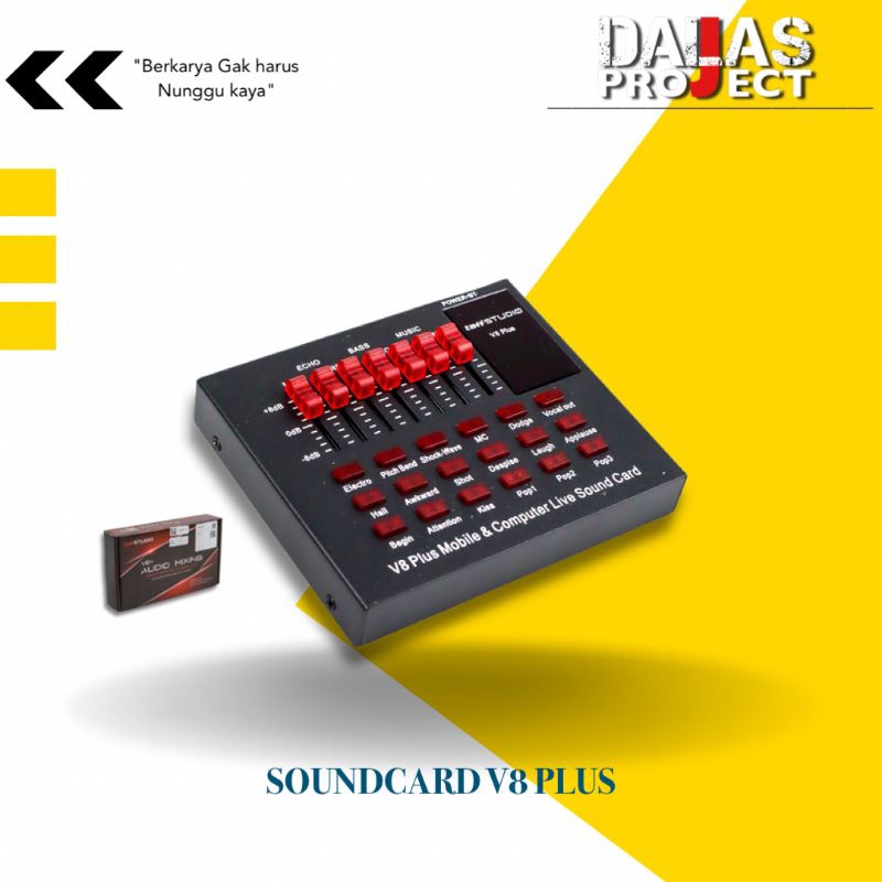 Soundcard V8 plus Taffstudio