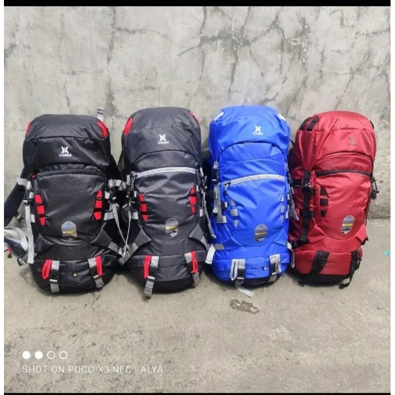 TAS RANSEL GUNUNG GEARBAG 60 LITER # TAS HIKING # TAS CAMPING # TAS MUDIK