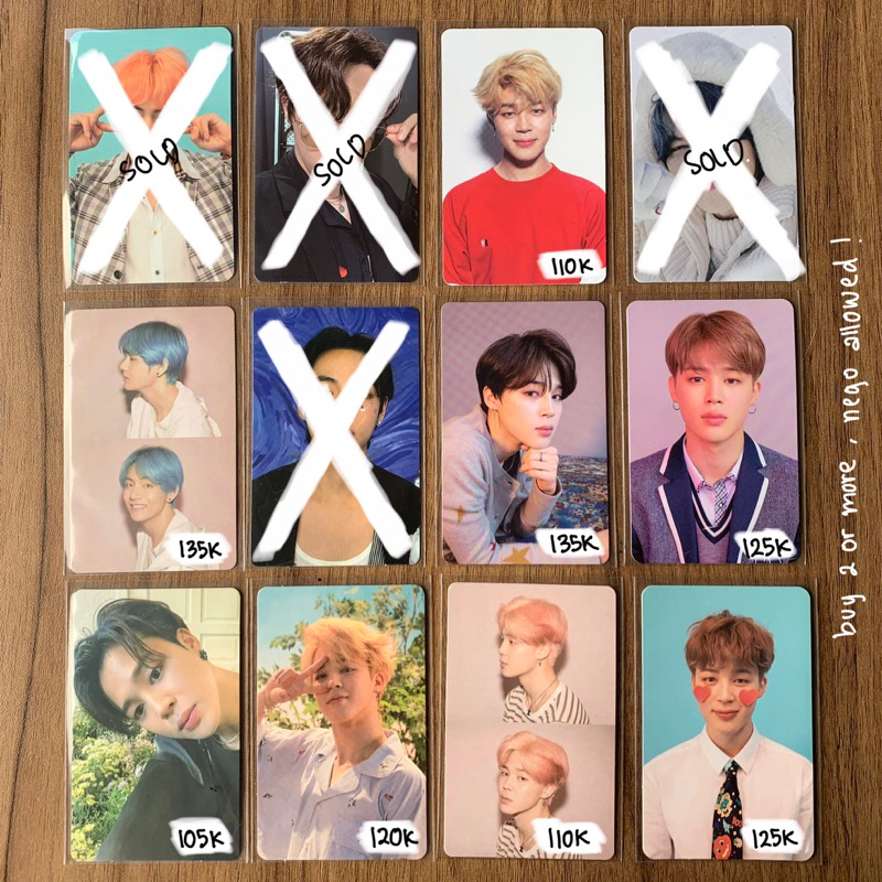 Taehyung Jimin Hoseok Namjoon BR19 Dicon Be Ess Proof Persona 1 Tear Answer L F O V BTS