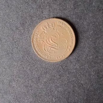 Uang Kuno Koin Belgia 1 Cent 1894 Leopold II Kondisi Bagus