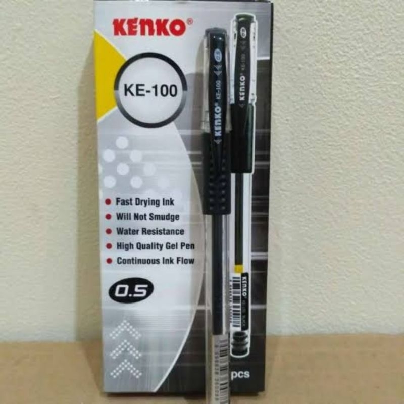 

[BOX ISI 12] PULPEN KENKO KE-100TJ 0.5 MM / BALLPOINT / BOLPEN / GEL PEN / PULPEN CAIR