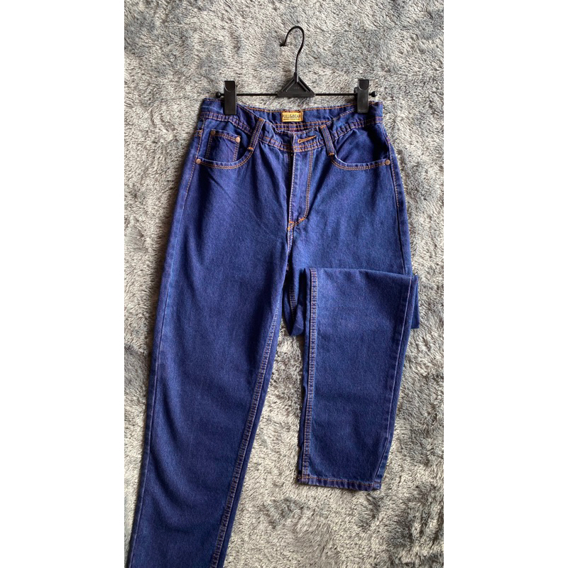 Freshmode / Bf Two Tone Dark / Bf Jeans Premium / Jeans Two Tone / Celana jeans wanita