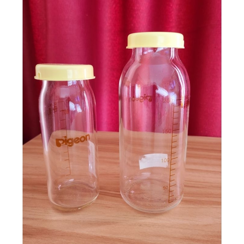 Pigeon Nursing Bottle For Premature Baby / Botol Susu Kaca Pigeon untuk Bayi Prematur Glass Bottle / Empeng Pigeon Prematur / Dot Bayi Prematur