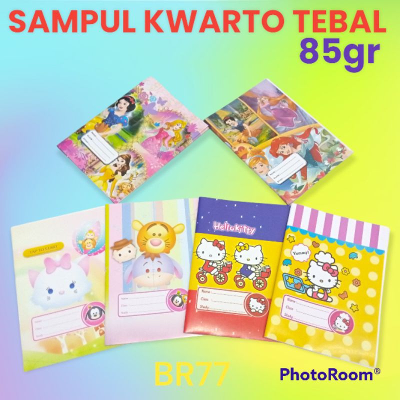 

(ISI 20 LEMBAR)SAMPUL BUKU FANCY BAHAN TEBAL 85 Gr / SAMPUL FANCY KARAKTER