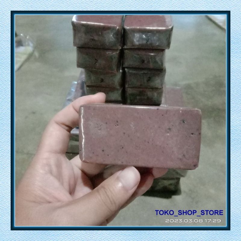 

TERASI basah PULAU BANGKA Kwalitas BIASA ukuran ( ± 100 gram )