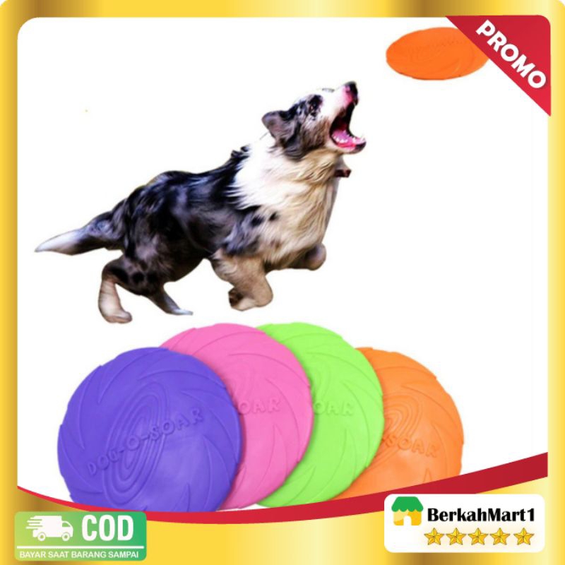 Mainan Anjing Dog Chew Bite Soft Rubber 22 cm - ZH99 Green Hijau