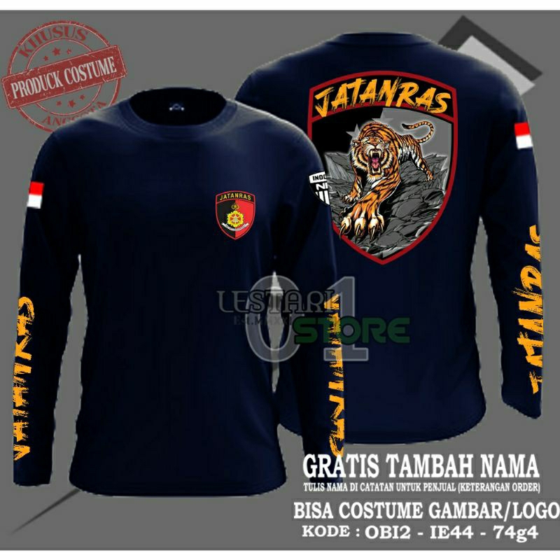 Kaos Baju JATANRAS POLDA METRO JAYA premium