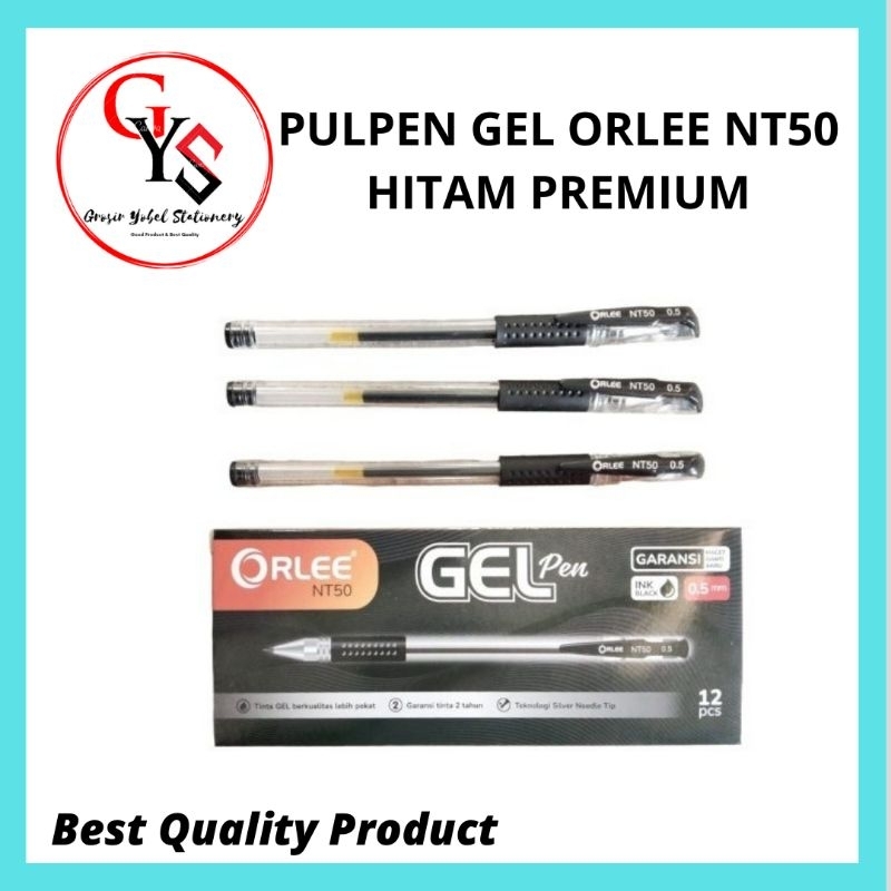 

ORLEE NT -50 Pulpen Gel Pen Ofice Gel V-TRO (Lusin)/ Ballpen/Ballpoint/Pen/Ballpen VT-100