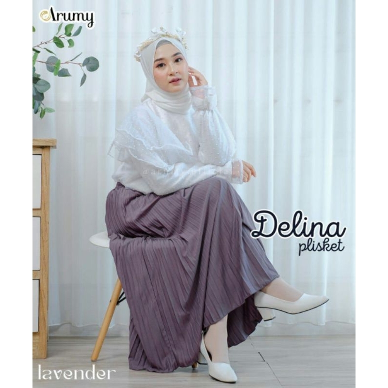 Delina rok plisket by arumy.official