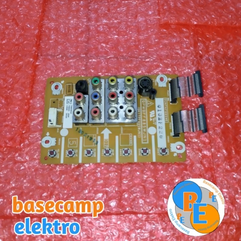 Modul Pcb Tombol Jack RCA TV LCD LED SHARP LC 40M500M Tombol Jack RCA TV LCD LED SHARP LC 40M500 M T