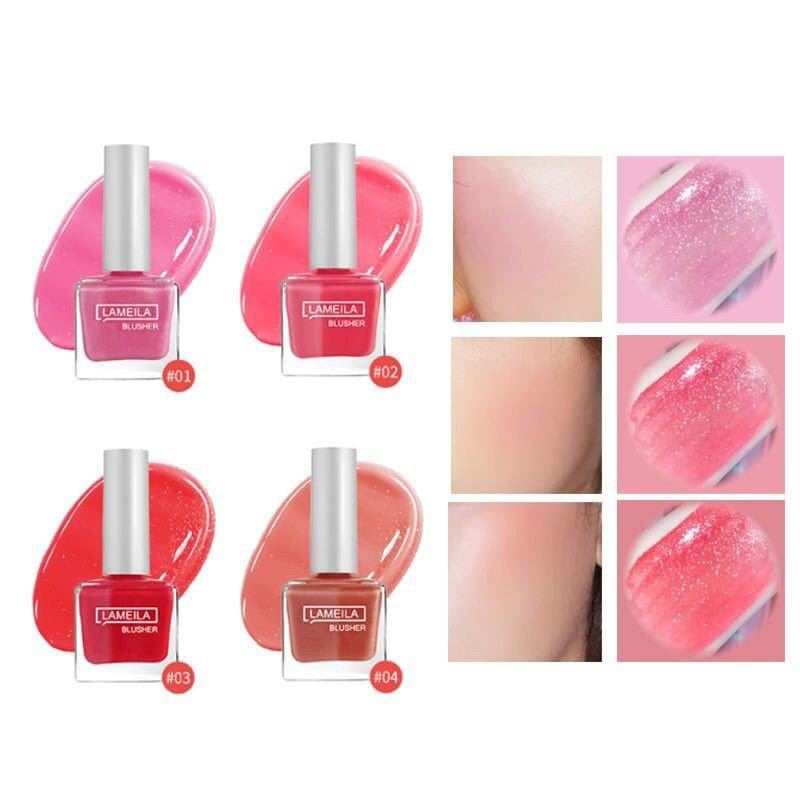 LAMEILA LIQUID BLUSHER BLUSH ON CAIR WATERPROOF &amp; LONG LASTING