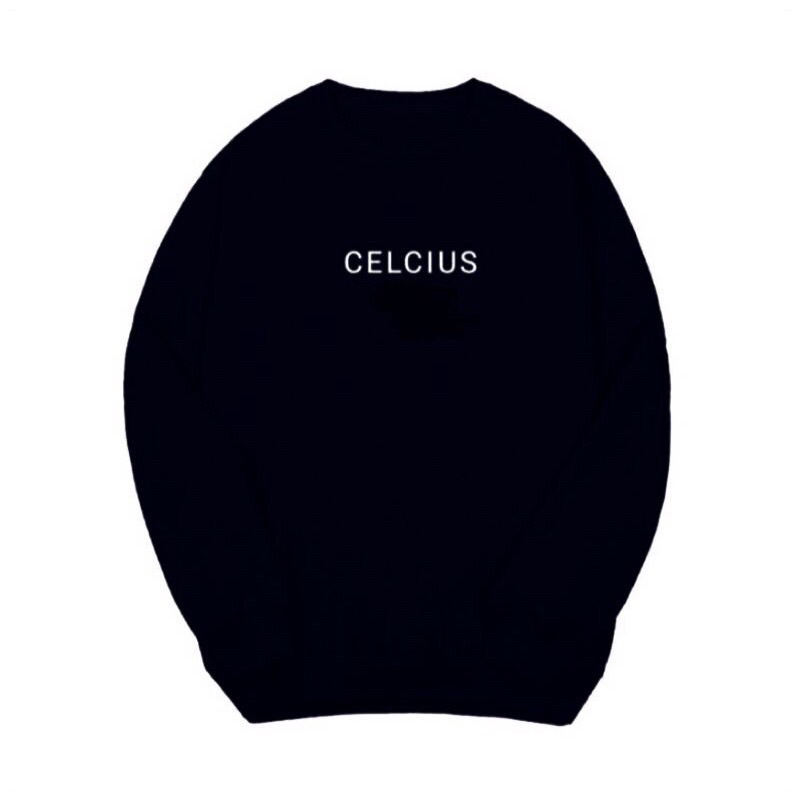 Celcius Sweater Crewneck Black-Unisex