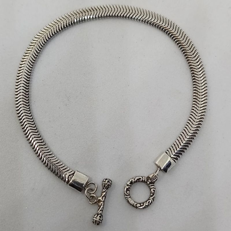 Gelang Rantai Wanita Perak Silver 925