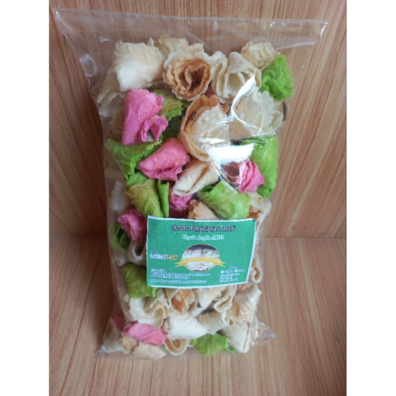 

opak jepit gulung dan contong manis arr production