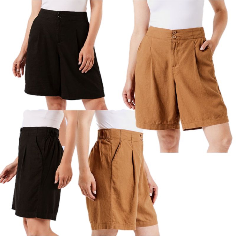 ANKO LINEN BLEND SHORT