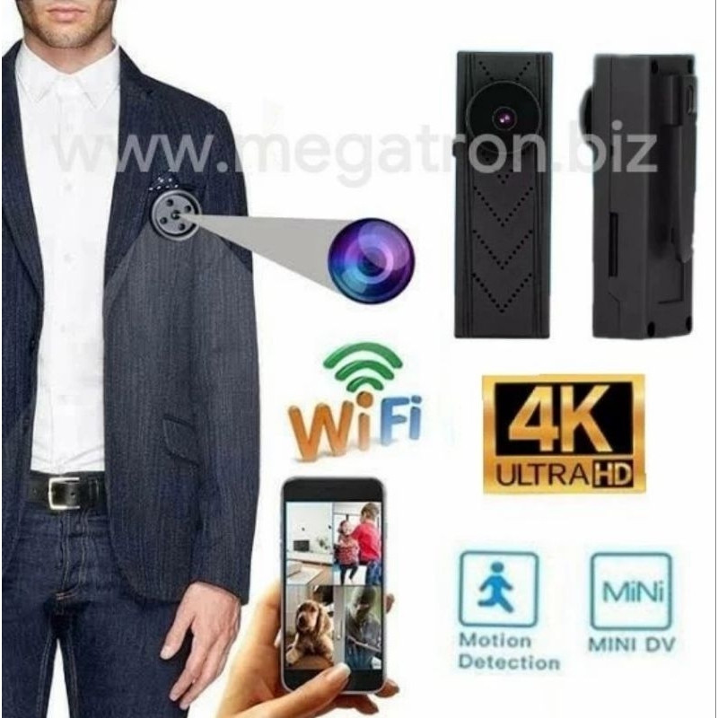 Wifi Spy Camera model Kancing - Bisa pantau Live lewat HP Android/ iOS