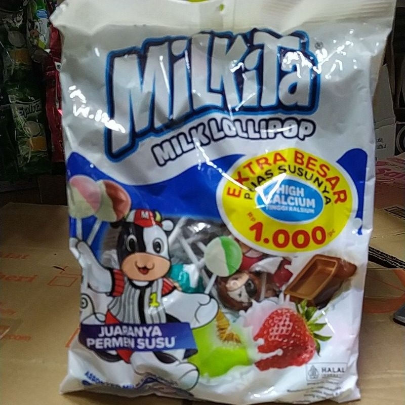 milkita lolipop isi 40pcs 9gr