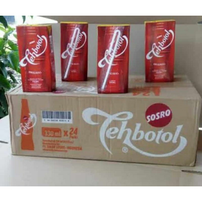 

teh botol sosto kotak 330 ml