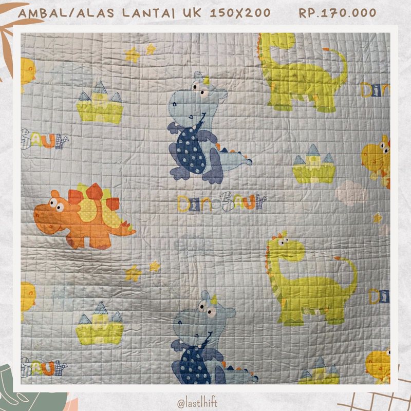 preloved  Ambal/Alas lantai uk 150x200