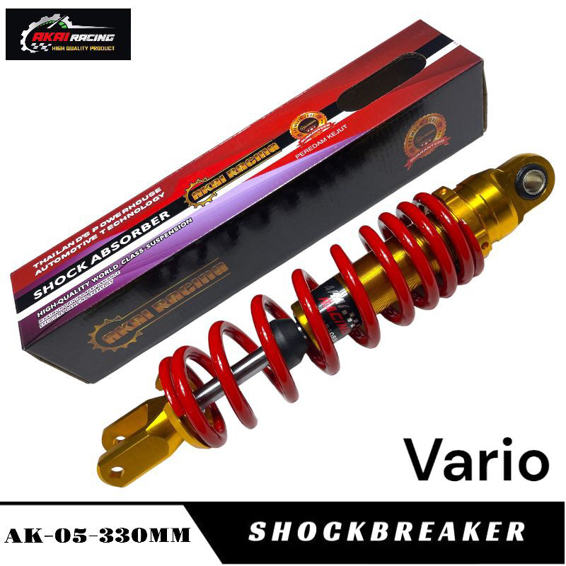 Shock Belakang Shock Absorber Akai Racing Z Series Vario 110,125,150,Beat,Scoopy,Mio,Mio j,Mio Gt,Fino Dll