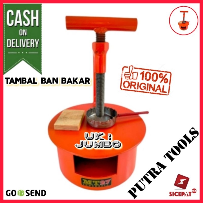 tambal ban bakar jumbo mt 27 tambal ban motor tempel ban kompor tambal ban bakar