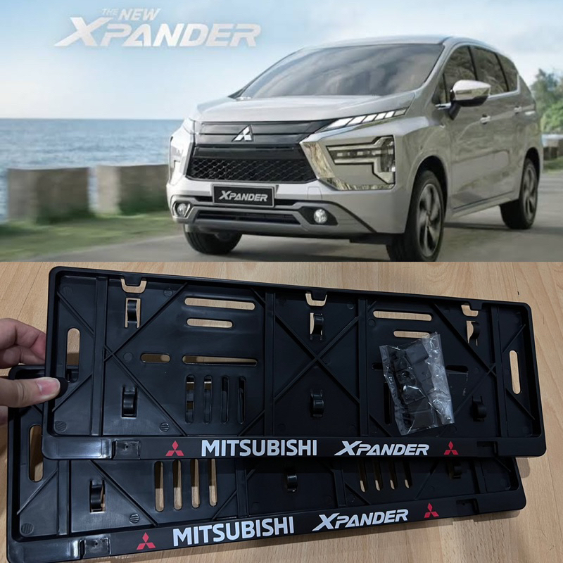 Mitsubishi Xpander Dudukan frame plat nomor mobil