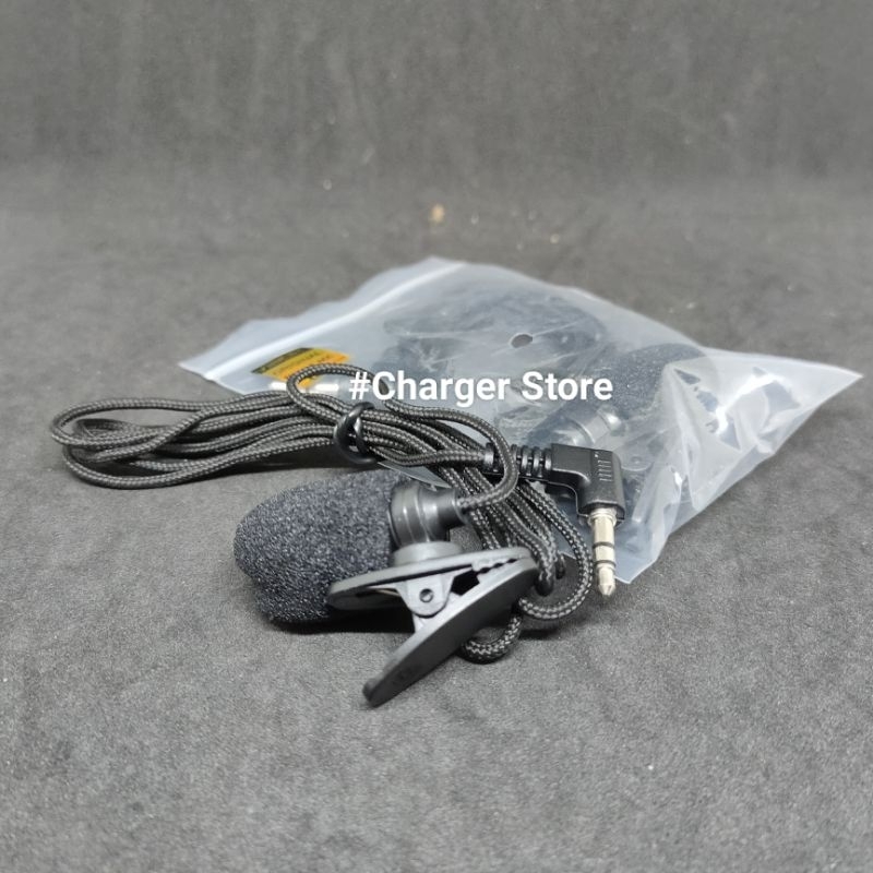 Clip On 3.5mm / Mic Clip On Bando Microphone Perekam Suara Sangat Jernih