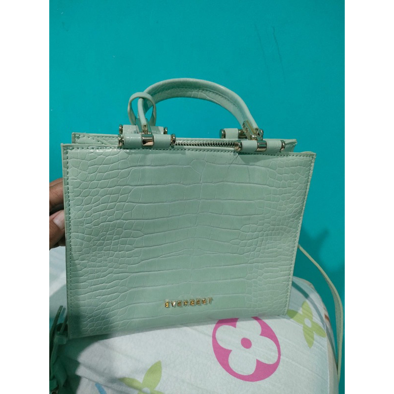 PRELOVED Everbest Tas Wanita Karin Warna Green