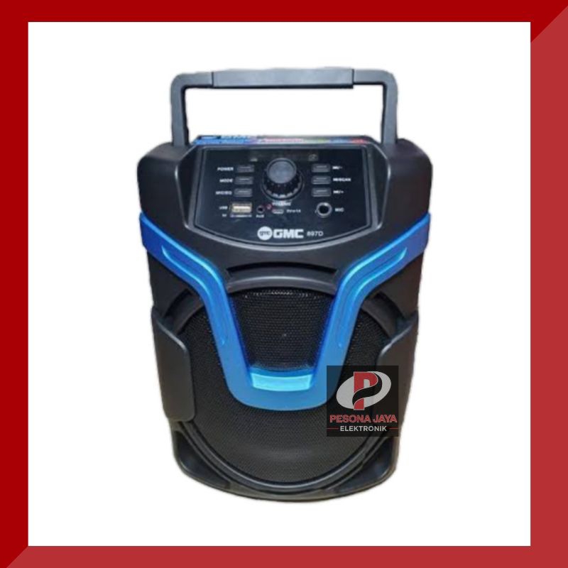 Speaker GMC 897D (+mic kabel)