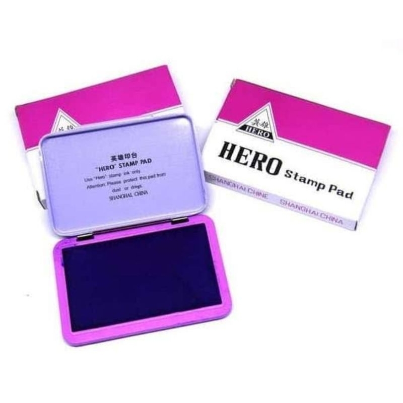 Stamp Pad Hero no.3 kecil &amp; no.2 Besar