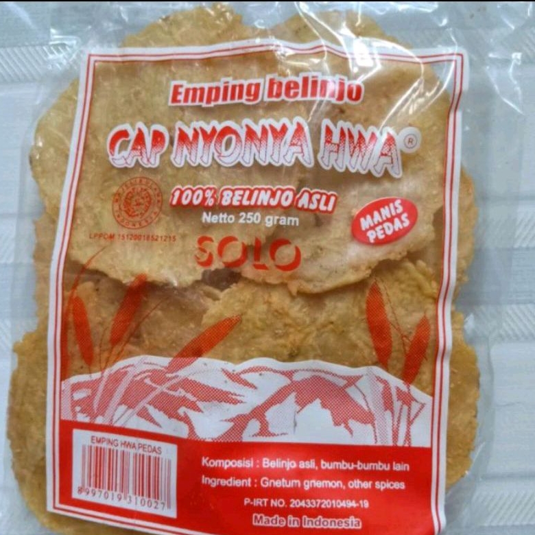

Yang Lagi Viral Emping Mentah Ny Hwa Manis & Pedas Mekar Gede
