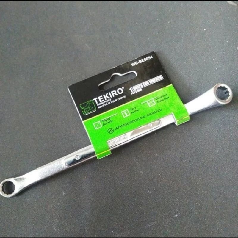 TEKIRO kunci ring uk 14x17 (LURUS) box end wrench ORIGINAL